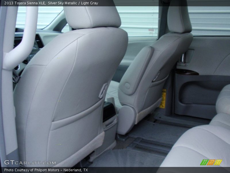Silver Sky Metallic / Light Gray 2013 Toyota Sienna XLE