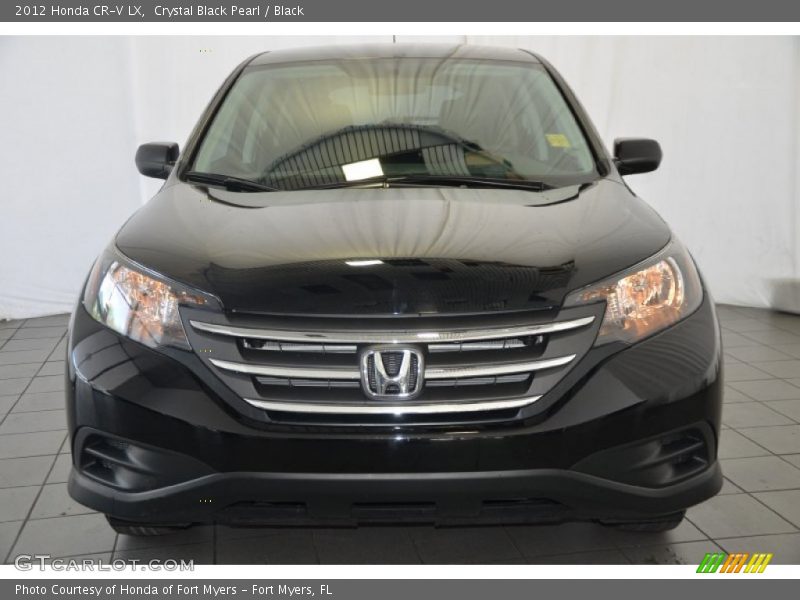 Crystal Black Pearl / Black 2012 Honda CR-V LX