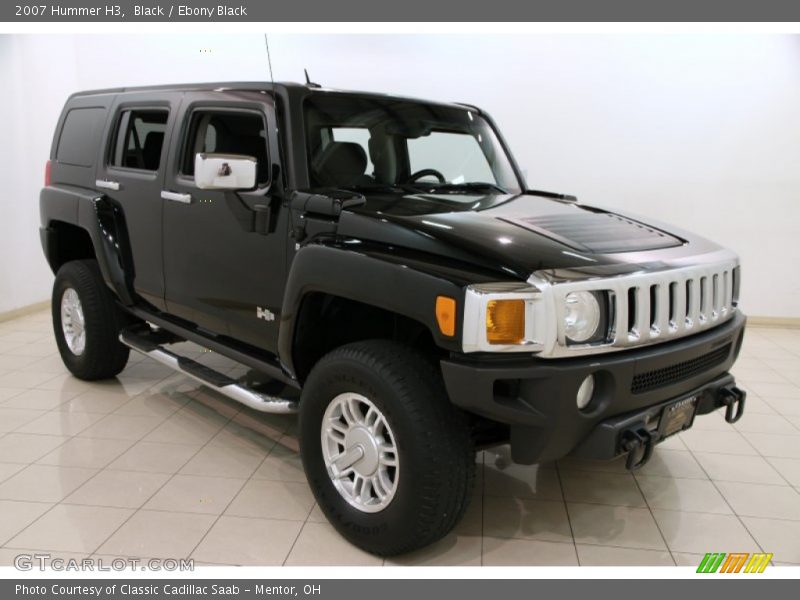 Black / Ebony Black 2007 Hummer H3