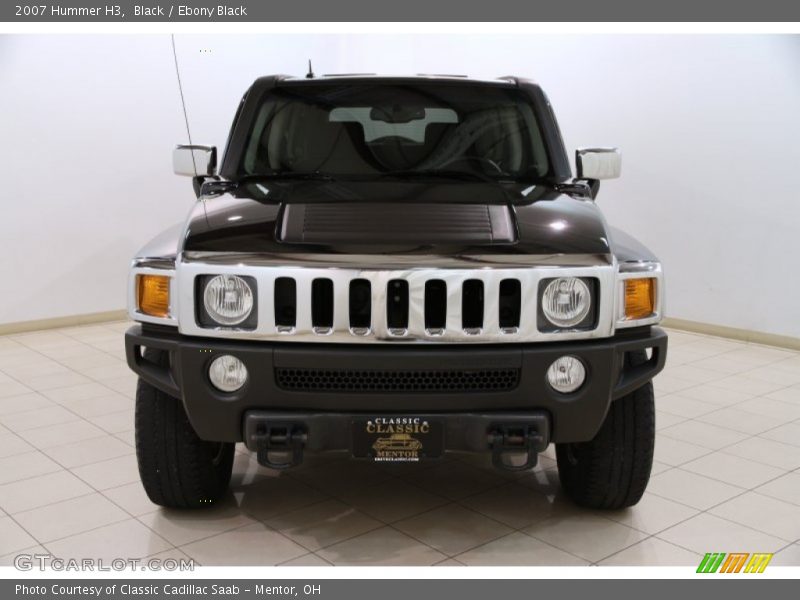 Black / Ebony Black 2007 Hummer H3