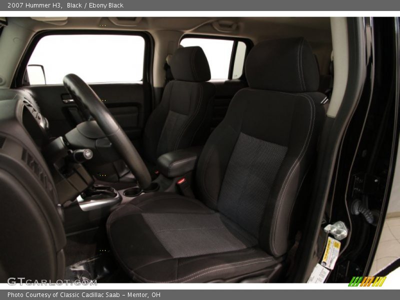 Black / Ebony Black 2007 Hummer H3