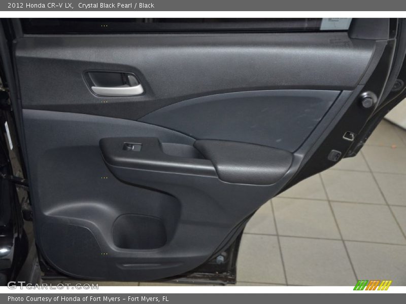 Crystal Black Pearl / Black 2012 Honda CR-V LX
