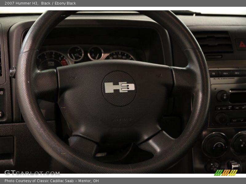 Black / Ebony Black 2007 Hummer H3