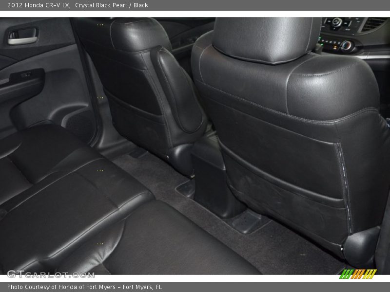 Crystal Black Pearl / Black 2012 Honda CR-V LX