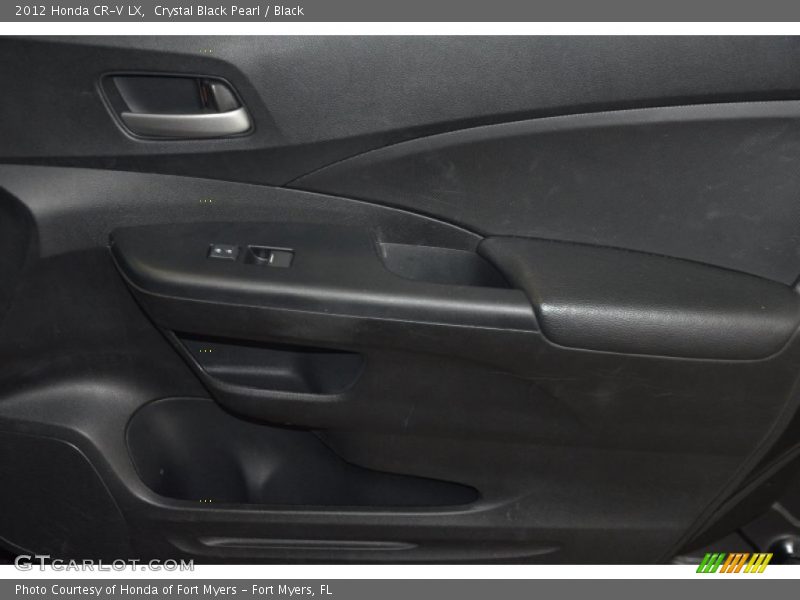 Crystal Black Pearl / Black 2012 Honda CR-V LX