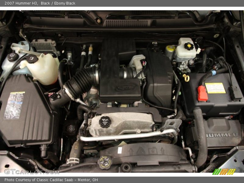  2007 H3  Engine - 3.7 Liter DOHC 20-Valve Inline 5 Cylinder
