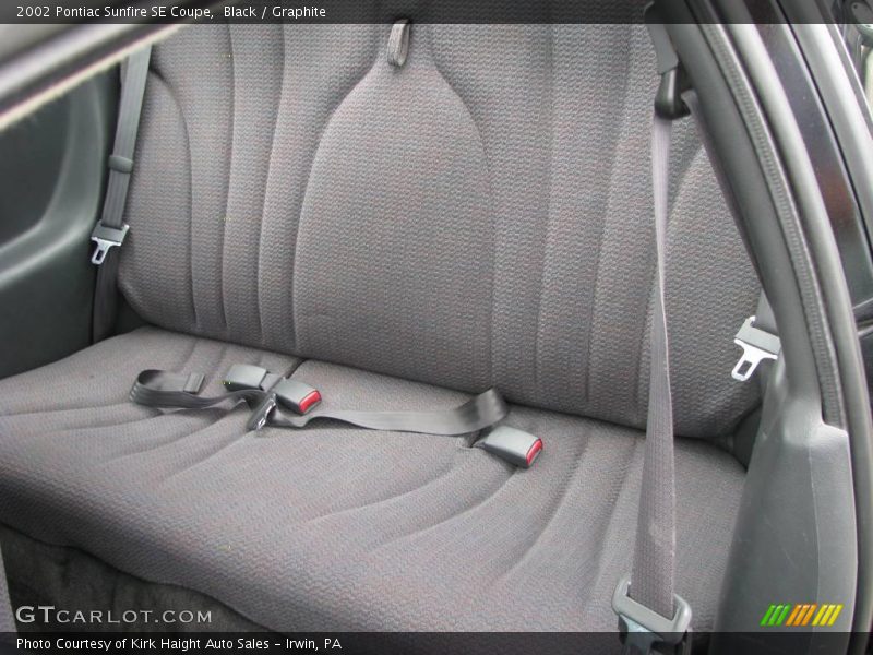 Black / Graphite 2002 Pontiac Sunfire SE Coupe