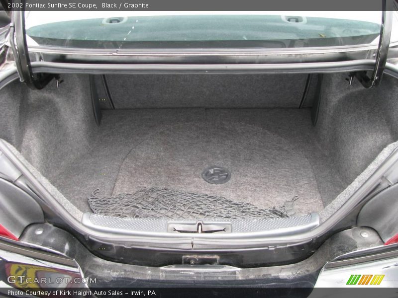 Black / Graphite 2002 Pontiac Sunfire SE Coupe