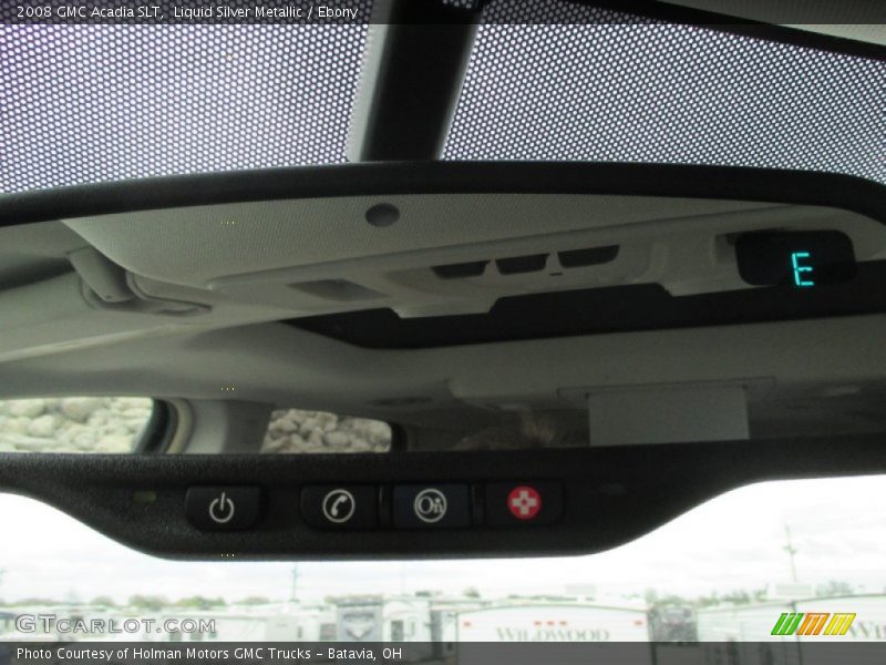 Liquid Silver Metallic / Ebony 2008 GMC Acadia SLT