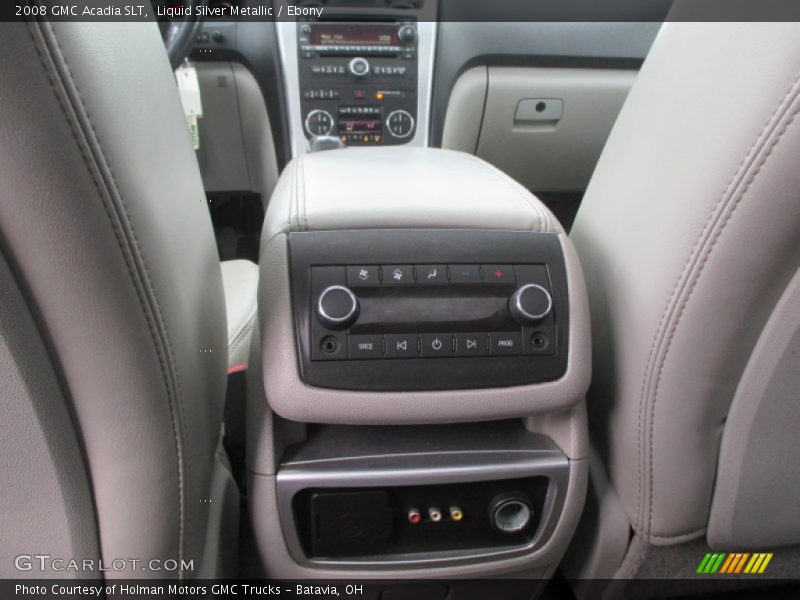 Liquid Silver Metallic / Ebony 2008 GMC Acadia SLT