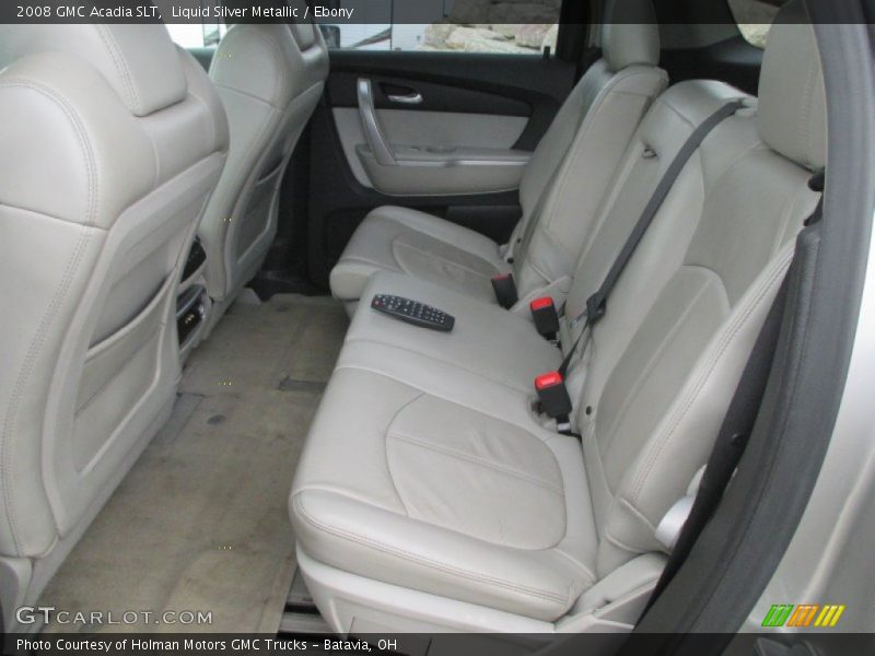 Liquid Silver Metallic / Ebony 2008 GMC Acadia SLT