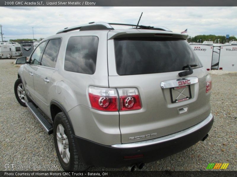 Liquid Silver Metallic / Ebony 2008 GMC Acadia SLT