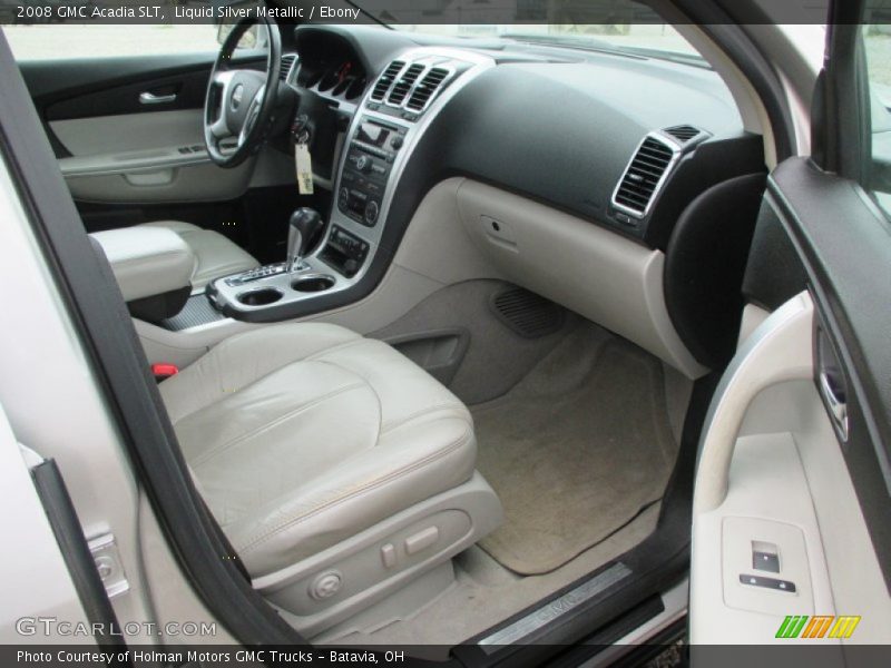Liquid Silver Metallic / Ebony 2008 GMC Acadia SLT