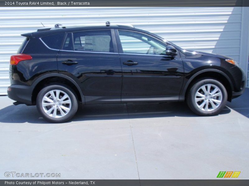 Black / Terracotta 2014 Toyota RAV4 Limited