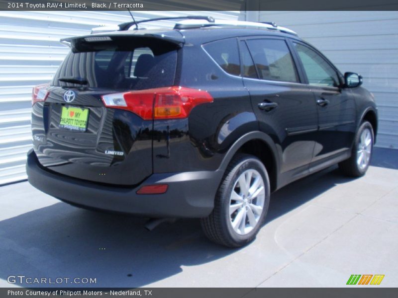 Black / Terracotta 2014 Toyota RAV4 Limited