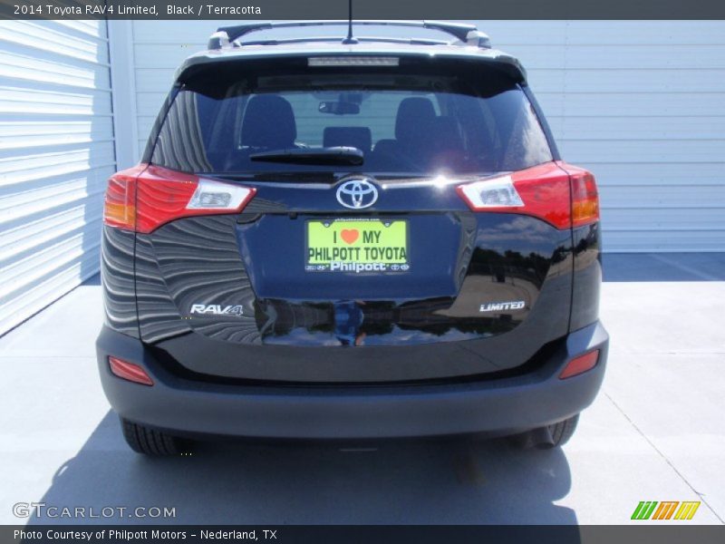 Black / Terracotta 2014 Toyota RAV4 Limited