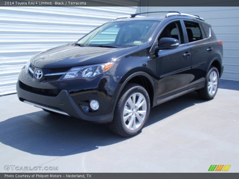 Black / Terracotta 2014 Toyota RAV4 Limited