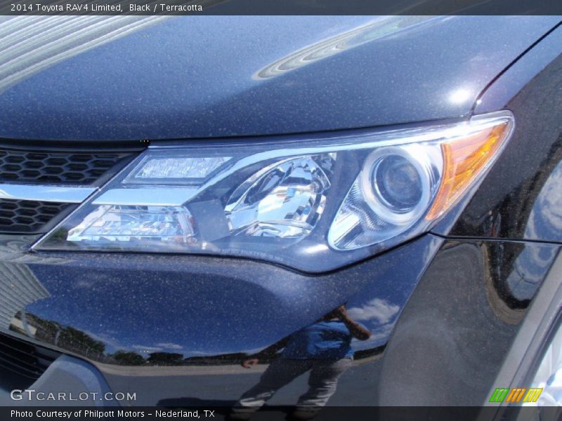 Black / Terracotta 2014 Toyota RAV4 Limited
