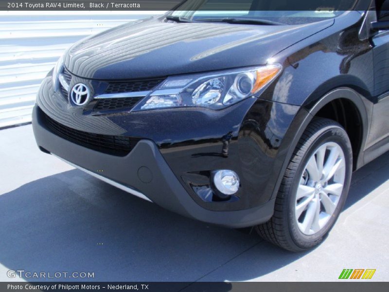 Black / Terracotta 2014 Toyota RAV4 Limited