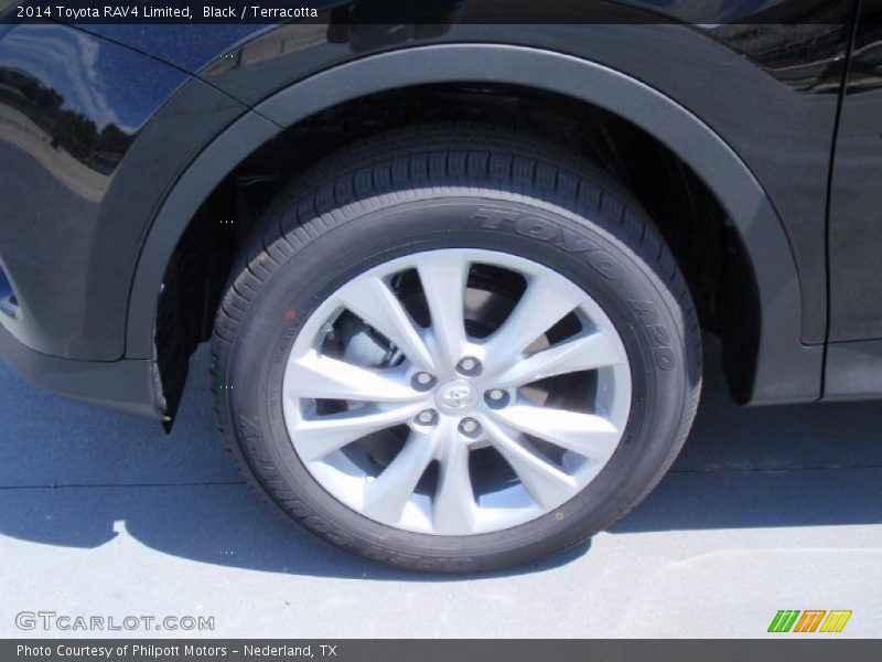 Black / Terracotta 2014 Toyota RAV4 Limited