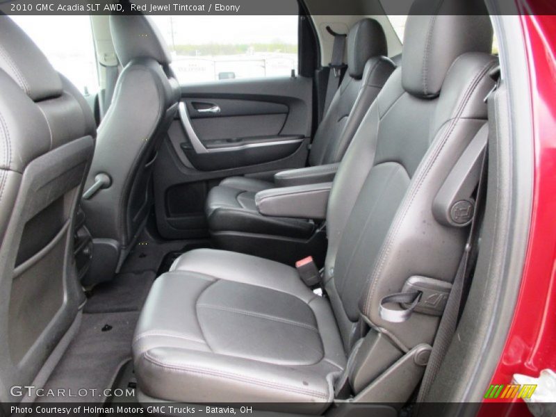 Red Jewel Tintcoat / Ebony 2010 GMC Acadia SLT AWD