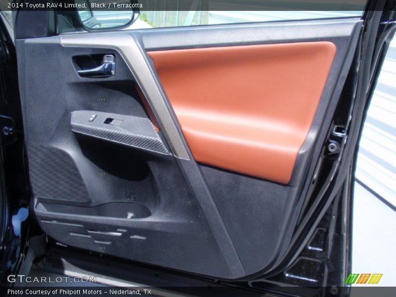 Black / Terracotta 2014 Toyota RAV4 Limited