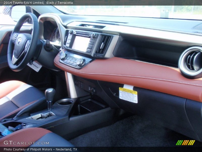 Black / Terracotta 2014 Toyota RAV4 Limited
