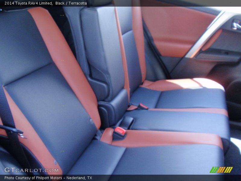 Black / Terracotta 2014 Toyota RAV4 Limited