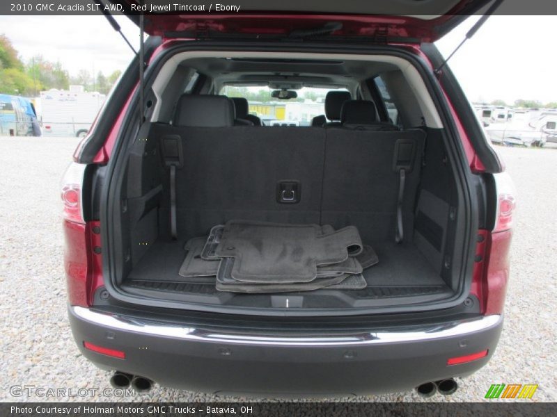 Red Jewel Tintcoat / Ebony 2010 GMC Acadia SLT AWD