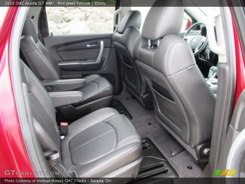 Red Jewel Tintcoat / Ebony 2010 GMC Acadia SLT AWD