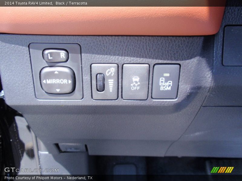 Black / Terracotta 2014 Toyota RAV4 Limited