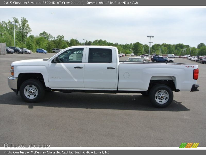 Summit White / Jet Black/Dark Ash 2015 Chevrolet Silverado 2500HD WT Crew Cab 4x4