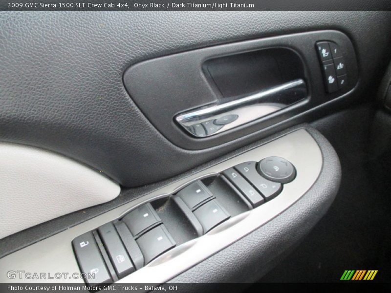 Onyx Black / Dark Titanium/Light Titanium 2009 GMC Sierra 1500 SLT Crew Cab 4x4