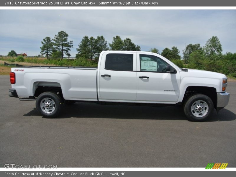 Summit White / Jet Black/Dark Ash 2015 Chevrolet Silverado 2500HD WT Crew Cab 4x4