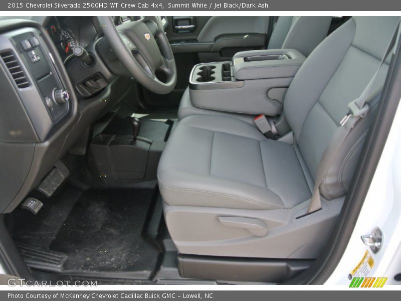 Summit White / Jet Black/Dark Ash 2015 Chevrolet Silverado 2500HD WT Crew Cab 4x4