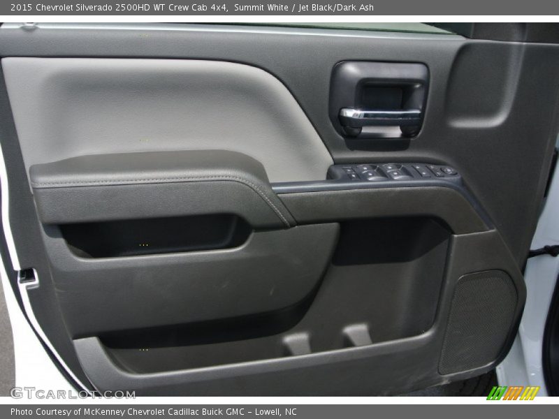 Summit White / Jet Black/Dark Ash 2015 Chevrolet Silverado 2500HD WT Crew Cab 4x4