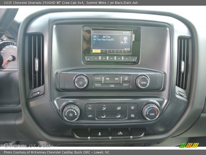 Summit White / Jet Black/Dark Ash 2015 Chevrolet Silverado 2500HD WT Crew Cab 4x4