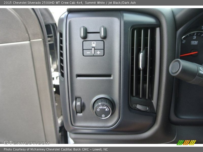Summit White / Jet Black/Dark Ash 2015 Chevrolet Silverado 2500HD WT Crew Cab 4x4