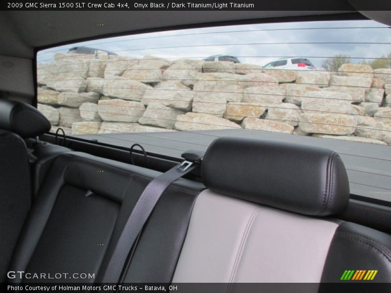 Onyx Black / Dark Titanium/Light Titanium 2009 GMC Sierra 1500 SLT Crew Cab 4x4