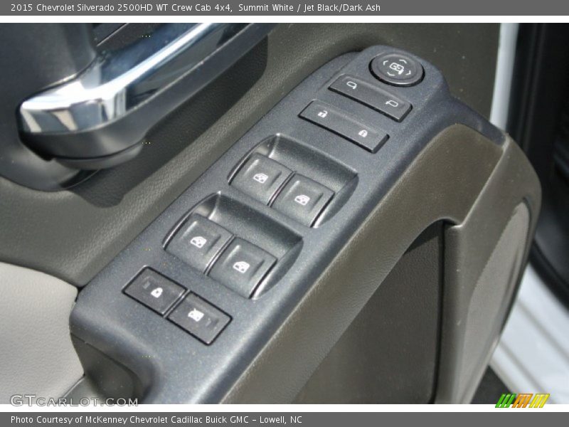 Summit White / Jet Black/Dark Ash 2015 Chevrolet Silverado 2500HD WT Crew Cab 4x4