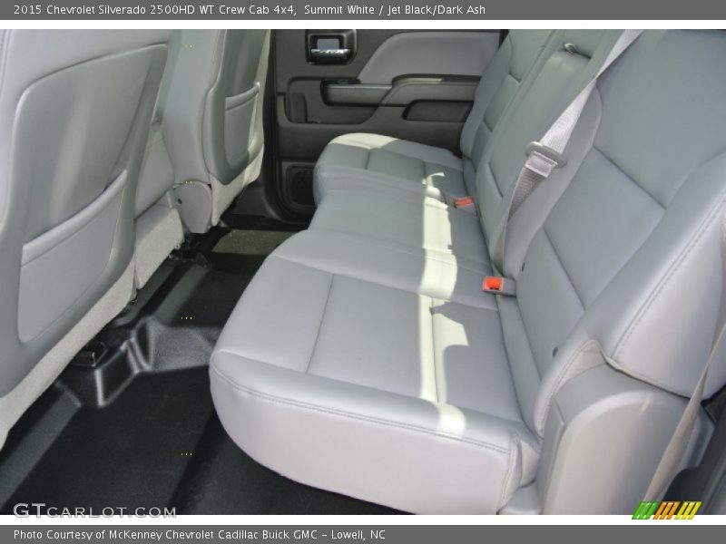 Summit White / Jet Black/Dark Ash 2015 Chevrolet Silverado 2500HD WT Crew Cab 4x4