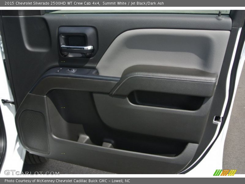 Summit White / Jet Black/Dark Ash 2015 Chevrolet Silverado 2500HD WT Crew Cab 4x4