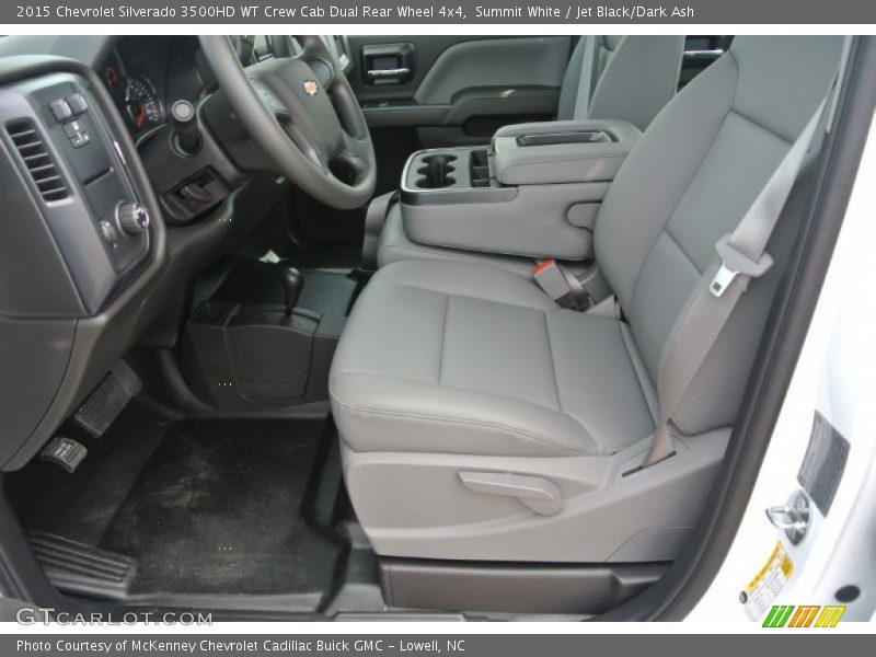  2015 Silverado 3500HD WT Crew Cab Dual Rear Wheel 4x4 Jet Black/Dark Ash Interior