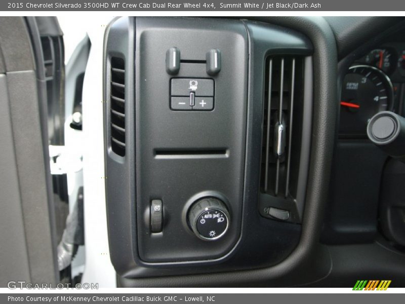 Summit White / Jet Black/Dark Ash 2015 Chevrolet Silverado 3500HD WT Crew Cab Dual Rear Wheel 4x4