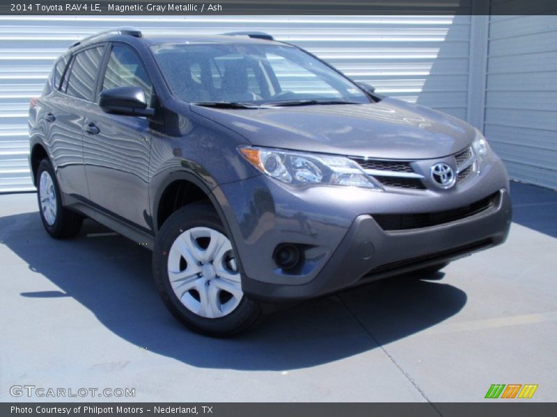 Magnetic Gray Metallic / Ash 2014 Toyota RAV4 LE