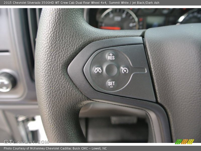 Summit White / Jet Black/Dark Ash 2015 Chevrolet Silverado 3500HD WT Crew Cab Dual Rear Wheel 4x4