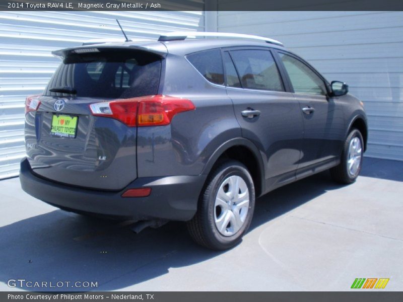 Magnetic Gray Metallic / Ash 2014 Toyota RAV4 LE