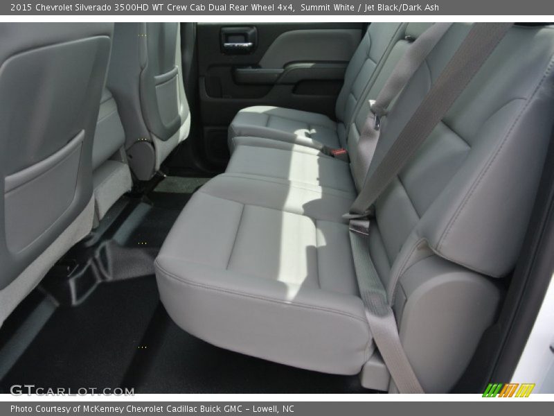 Summit White / Jet Black/Dark Ash 2015 Chevrolet Silverado 3500HD WT Crew Cab Dual Rear Wheel 4x4
