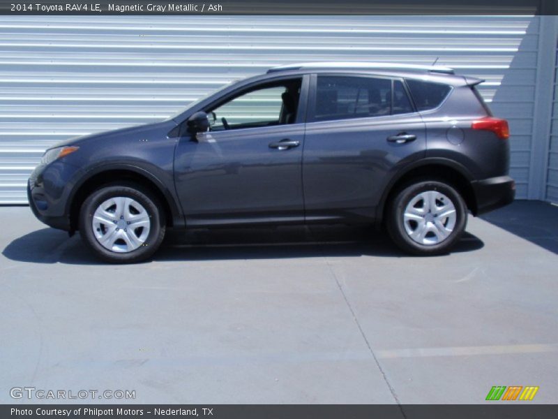 Magnetic Gray Metallic / Ash 2014 Toyota RAV4 LE