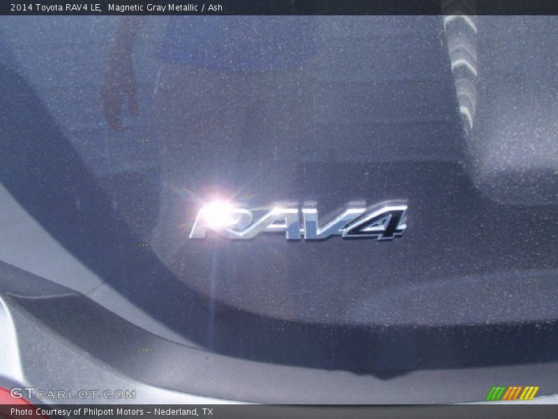 Magnetic Gray Metallic / Ash 2014 Toyota RAV4 LE